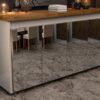 Buffet Maria 4 portas com espelho – Cinamomo/Off white