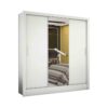 Guarda-Roupa Dubai Plus c/ espelho 3 portas e 3 gavetas – Branco