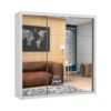 Guarda-Roupa Veneza Gold c/ espelho 3 portas e 4 gavetas – Branco
