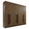 Guarda-Roupa Da Vinci Plus 6 portas e 6 gavetas – Ipê