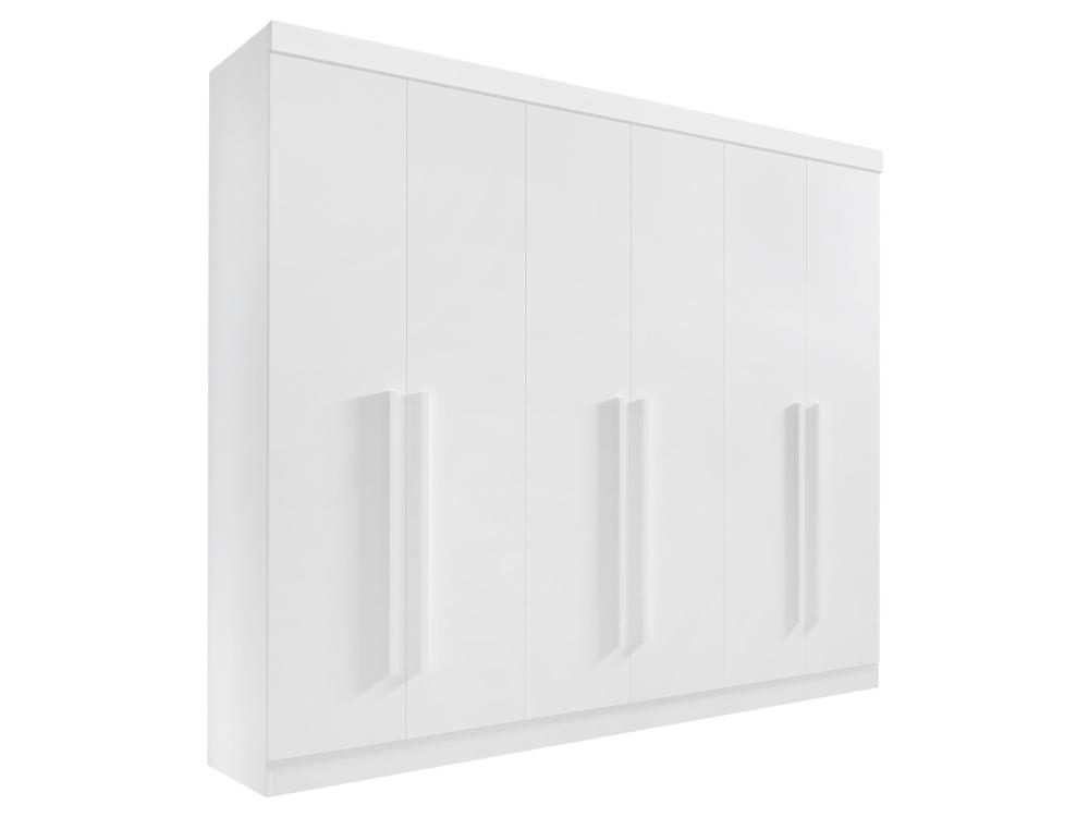 Guarda-Roupa Da Vinci Plus 6 portas e 6 gavetas – Branco