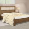 Cama casal Primícia Plus – Ipê/Off white