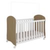 Berço Smim - Branco/Carvalho