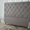 Cabeceira Casal Paris Sued Cinza Larg. 1.40m